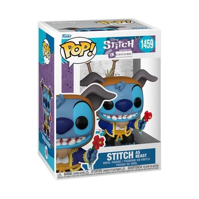 Funko POP! Disney: Stitch Costume - Beast - Lilo and Stitch - Vinyl-Sammelfigur