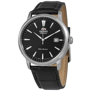 Orient Contemporary Symphony III Automatik Herrenuhr schwarzes Ziffernblatt Lederband - Bild 1 von 7