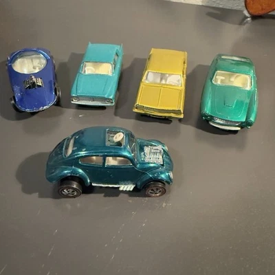 5 cajas de cerillas Hot Wheels vintage surtidas Lesney Ferrari Opel Zephyr más Foto 1 de 4