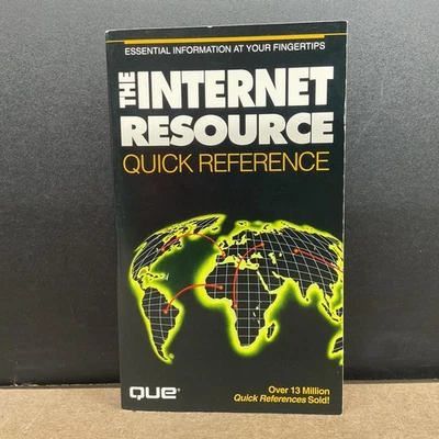 Essential Information The Internet Resource Quick Reference Que Softcover - Image 1 of 4