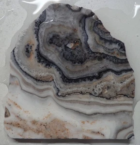 WRG- Zebra Onyx Slab 34 grams Mexico Lapidary Old Stock jasper agate jasper - Picture 1 of 4
