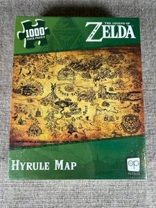 Versiegelt - Usaopoly The Legend of Zelda "Hyrule Map" 1000 Teile Puzzle Neu - Bild 1 von 11