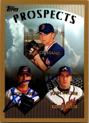 1999 Topps - Prospects Jason Rakers #429 (RC) AUTO Cleveland Indians John Rocker - Image 1 of 2