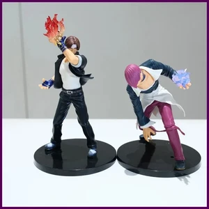 Modellino King of Fighters '98 18 cm Kyo Iori SNK gioco modello PVC giocattolo da collezione - Foto 1 di 26
