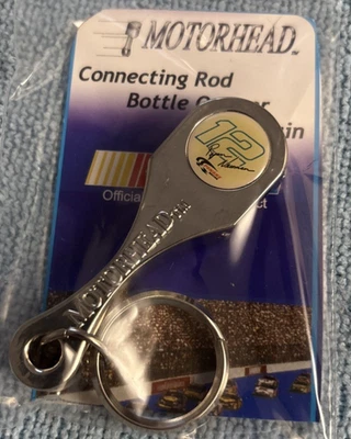 RYAN NEWMAN # 12 METAL CONNECTING ROD / BOTTLE OPENER 1 by 3 KEYCHAIN ! - Image 1 of 2