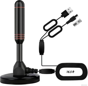 Wave Max Antenna Tv 2025, Wave Max Amplificatore Segnale Antenna Tv, Copertura fino a 500 - Foto 1 di 7