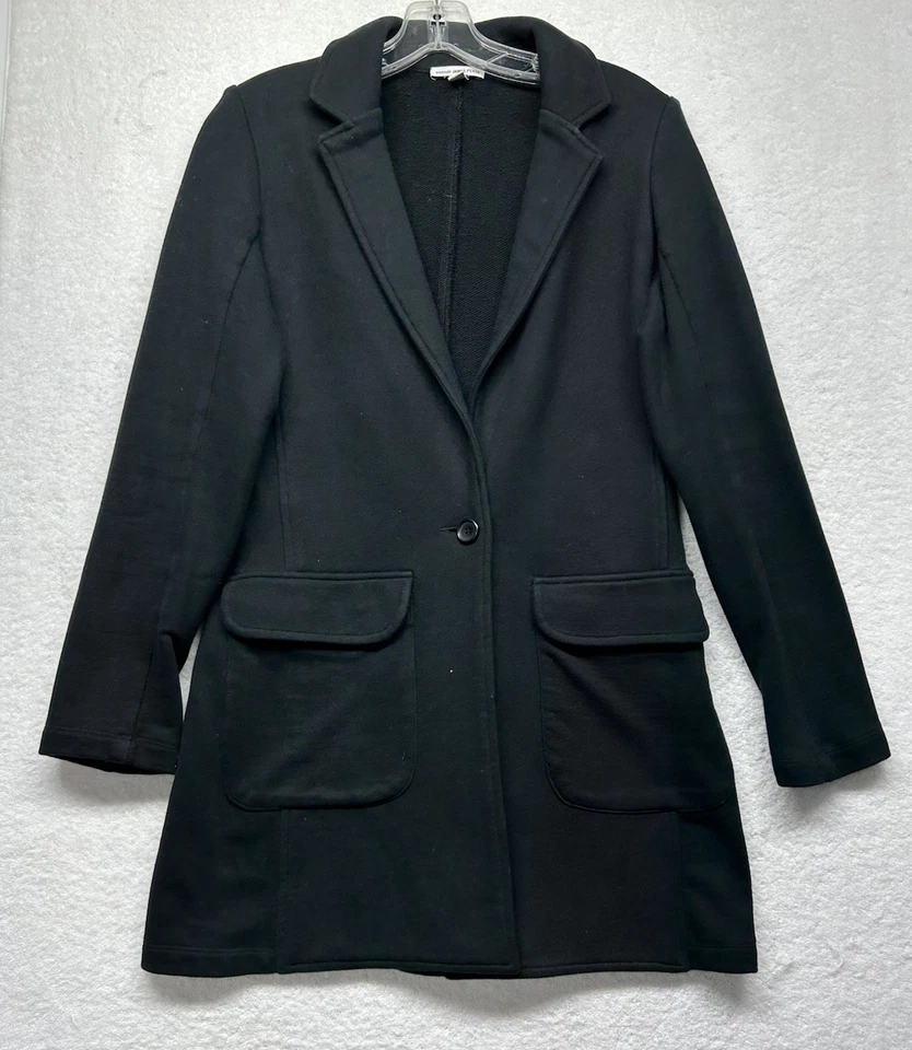 Chaqueta Blazer James Perse Mujer Talla 3 (L) Negra Manga Larga Algodón (J12) Foto 1 de 4