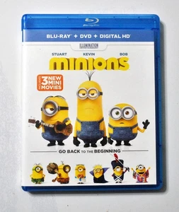 Minions (Blu-ray & DVD, 2015) DISCS ARE LIKE NEW - Picture 1 of 4