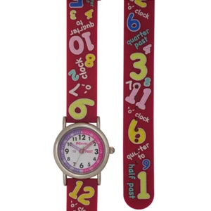 Reloj de cuarzo rosa caliente para niños G'tee - Imagen 1 de 1