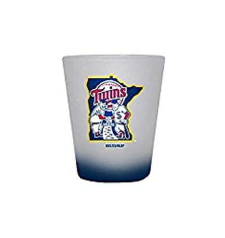 Minnesota Twins MLB Frosted Shot Glass Cover