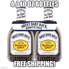 Sweet Baby Ray's Barbecue Sauce, 40 Oz Squeeze Bottle, 4 bottles per order