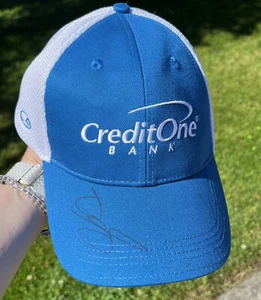 Jamie McMurray #1 Autographed Credit One Chip Ganassi Racing Trucker Hat NASCAR - Picture 1 of 10