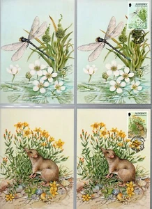 Tarjetas de estampillas de Guernsey como nuevas y primer día A1 - A21, 1994-97 Alderney SG A60 -A77 - Imagen 1 de 11