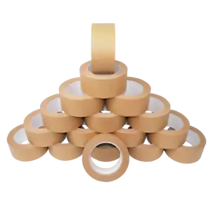 Papierklebeband Klebeband Braun Papierpackband Packband 50mm x 50m 1-972 Rollen - Bild 1 von 22