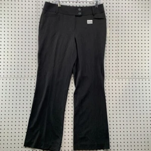 New Rafella Dress Pants Womens Size 12 Curvy Fit 34x30 Black Casual NWT - Picture 1 of 24
