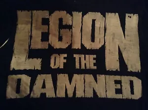 T-shirt vintage Legion Of The Damned Malevolent Rapture thrash death metal - Foto 1 di 1