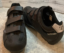 Tommaso Montagna 100 Cycling Shoes Black Men’s US Size 12, EUR Sz 46 Hook & Loop