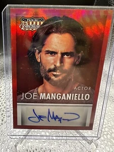 2015 JOE MANGANIELLO PANINI AMERICANA-RED FOIL-AUTO CARD #S-JM - Picture 1 of 2