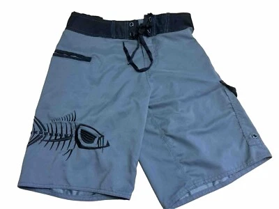 Tormenter Board Shorts Swim Trunks Embroidered Drawstring 28W 9” Inseam Fishing - Image 1 of 4
