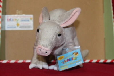 WEBKINZ AARDVARK -COMES WITH UNUSED/SEALED CODE/TAG-NICE GIFT  - Image 1 of 4
