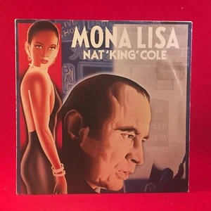 NAT KING COLE Mona Lisa 1986 UK 7" vinyl single Capitol record 45 Film theme - Picture 1 of 3
