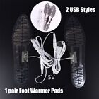 Ski warming Insole Boots Shoes Pads USB Electric Heated Insoles Foot Warmer