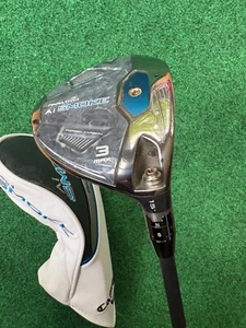 Callaway Paradym Ai Smoke MAX 15* 3-Wood Mitsubishi Tensei Blue AV Stiff - Picture 1 of 6