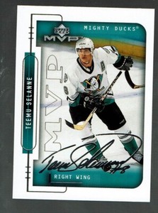 1999-00   Upper Deck.  MVP   Silver Script    Teemu Seltnen    #5