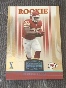2006 Donruss Gridiron Gear Platinum /25 Derrick Ross Rookie RC - Picture 1 of 3