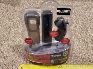 NINTENDO WII CALL OF DUTY BLACK OPS WIRELESS CONTROLLER PAK Remote Nunchuk NEW! - Picture 1 of 8