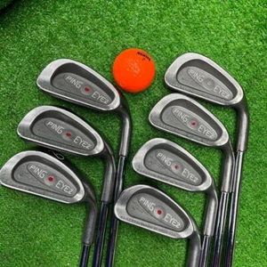 Ping EYE2 + Iron Set #3-9(7Clubs) / Flex S Stiff Shaft : KARSTEN Steel - Picture 1 of 15
