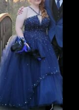 Navy Blue Prom dress size 14
