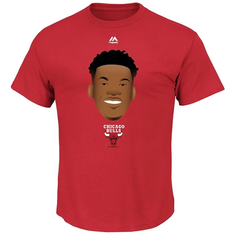 Jimmy Butler Chicago Bulls Tshirt NBA Men's Emoji Player T-shirt Cover
