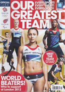 OLYMPIC GAMES LONDON 2012 OFFICIAL GUIDE PROGRAMME - OUR GREATEST TEAM - Picture 1 of 1