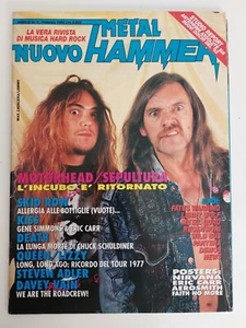 Nuovo Metal Hammer n.2 Febbr. 1992 – Motorhead in copertina- Poster Eric Carr - Foto 1 di 3