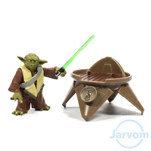 Star Wars 3.75" SAGA Collection 03-44 Clone Wars Yoda Unpainted Hilt Complete - Picture 1 of 1