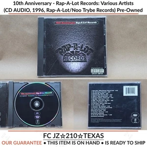 10th Anniversary - Rap-A-Lot Records: Various Artists (CD AUDIO, 1996, Rap-A-Lot - Foto 1 di 10