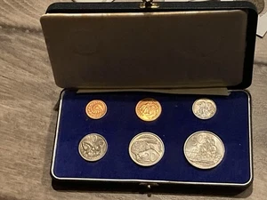 New Zealand 1968 Proof Like 6 Coin Set Original Packaging - Picture 1 of 6