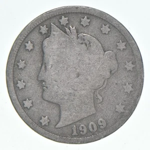 1909 Liberty V Nickel Average Circ - Picture 1 of 5