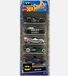 Hot Wheels 2024 BATMAN Series 5 Vehicle + Six Car Case, 6x6.5-in - Picture 1 of 2