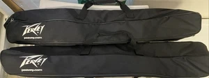 2 piezas. Peavey Soporte para Micrófono Nylon Bolsa con Cremallera/Estuche de Transporte Negro ¡LIMPIO! - Imagen 1 de 5