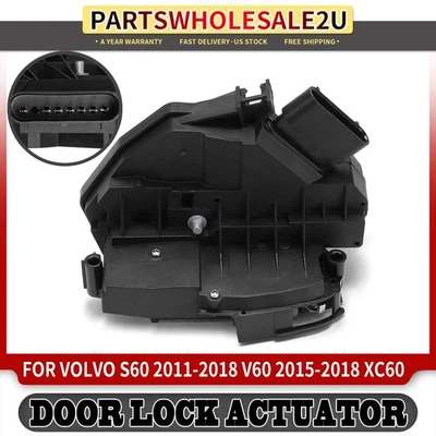 Rear Right Side Door Lock Actuator for Volvo V60 2015-2018 S60 2011-2018 XC60 - Image 1 of 4