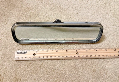 Vintage Rearview Mirror Glare Proof Made in USA - Image 1 of 4