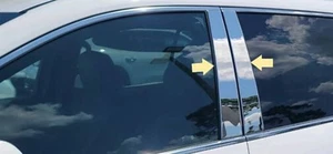 Polished Pillar Post Trim for 2024-2025 Chevrolet Traverse [4pc] - Picture 1 of 2