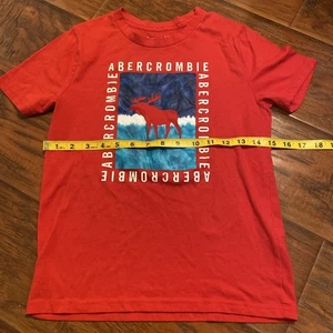 Abercrombie & Fitch Boy's Kids Shirt Size 9/10 - Picture 1 of 7