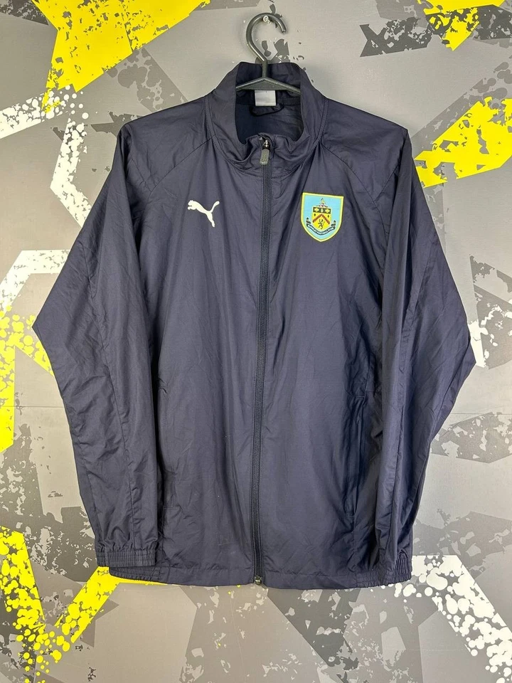 Chaqueta de fútbol de entrenamiento Burnley con Umbro con cremallera talla joven XL ig93 Foto 1 de 4