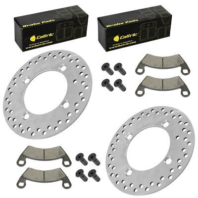 Brake Discs w/Pads & Bolt  For Polaris General 1000 / General 4 1000 2017-2022 - Image 1 of 4