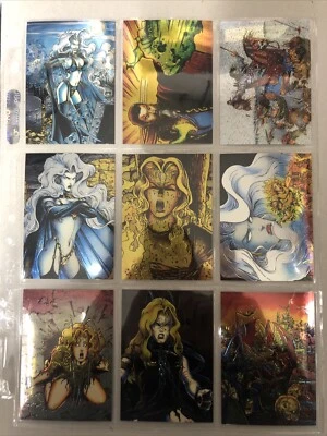 Lady Death Chromium Cards (1994) 1-90Complete Set + Romen Of Chaos 91-99 - Image 1 of 4