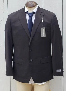 Michael Kors Men's Classic-Fit Texture Pattern Black Suit Jacket Sz 40R - Picture 1 of 9