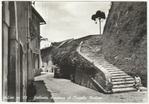 LARI - PISA - SCALINATA D'ACCESSO AL CASTELLO MEDICEO - VIAGG. 1971 -63313- - Imagen 1 de 1